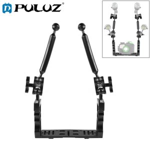 PULUZ Dual Handle Aluminium Diving Tray Stabilizer