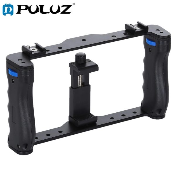 PULUZ Live Broadcast Smartphone Cage Video Rig