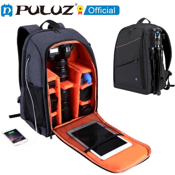 Wholesale-5pcs PULUZ Outdoor Portable Waterproof Backpack